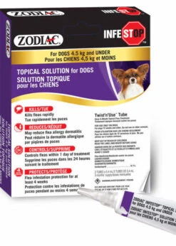 Zodiac® Infestop™ For Dogs 4.5kG And Under