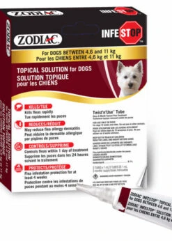 Zodiac® Infestop™ For Dogs Between 4.6-11kG