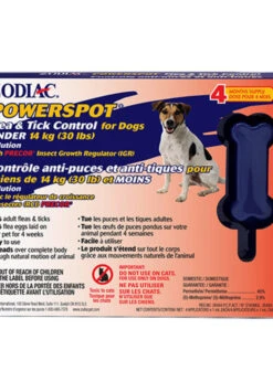 Zodiac® PowerSpot® Flea & Tick Control For Dogs Under 14 Kg