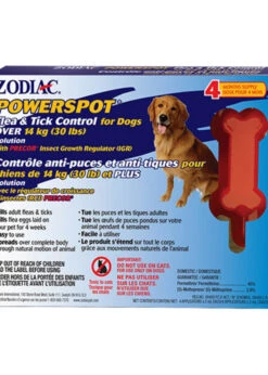 Zodiac® PowerSpot® Flea & Tick Control For Dogs Over 14 Kg